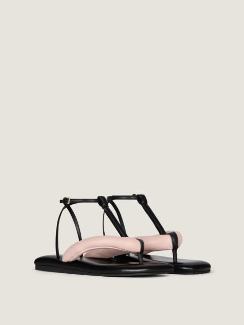 Givenchy BOUDOIR BICOLOR THONGS IN NAPPA LEATHER
