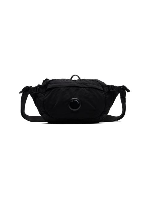 C.P. Company Black Nylon B Lens Waist Bag