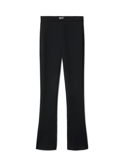 Off-White Sleek Split Leggings