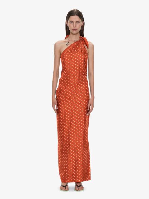CHRISTOPHER ESBER Bandana Scarf Tie Dress