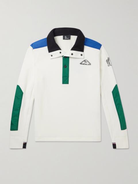Moncler Grenoble Shell-Trimmed Fleece Jacket