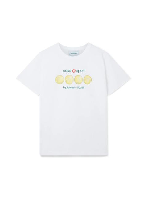 CASABLANCA Casa Sport Tennis Balls T-Shirt
