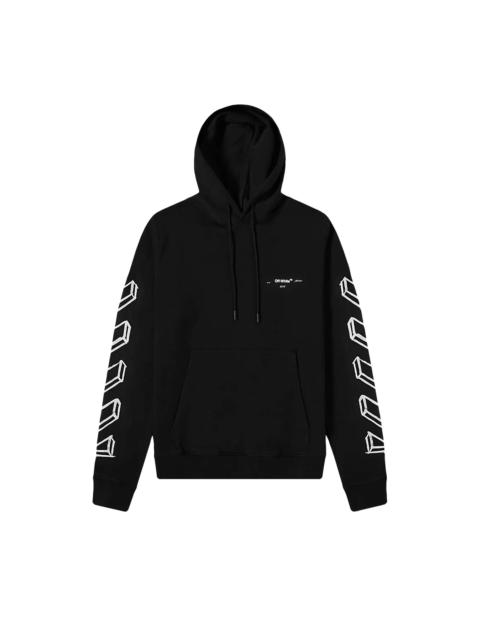 Off-White Diagonal Marker Arrows Hoodie 'Black'