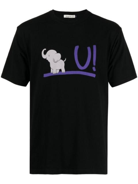 UNDERCOVER cartoon-print crew-neck T-shirt