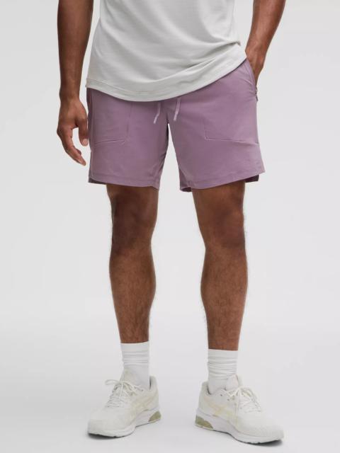 lululemon License to Train Lined Short 7"