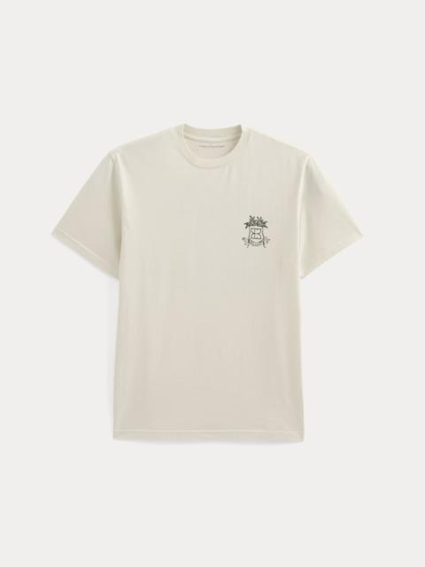EVERLANE EVERLANE X PEACE AND QUIET CREST GRAPHIC TEE