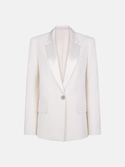 THE ATTICO ''BIANCA'' MILK BLAZER