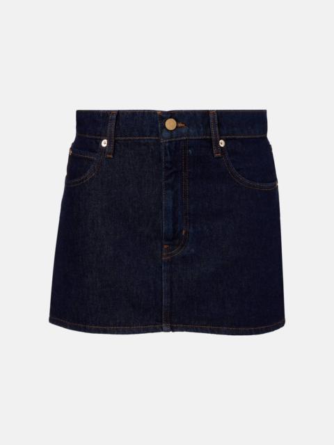 FRAME Denim miniskirt