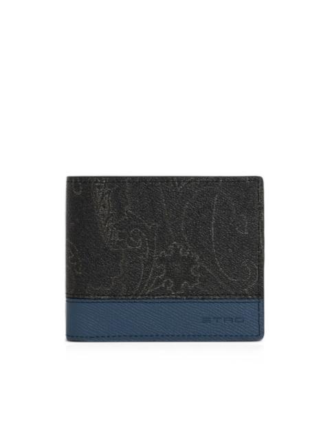 Etro bifold Arnica wallet with leather insert