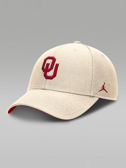 Jordan Oklahoma Primetime Rise Men's Jordan Brand Dri-FIT College Trucker Adjustable Hat