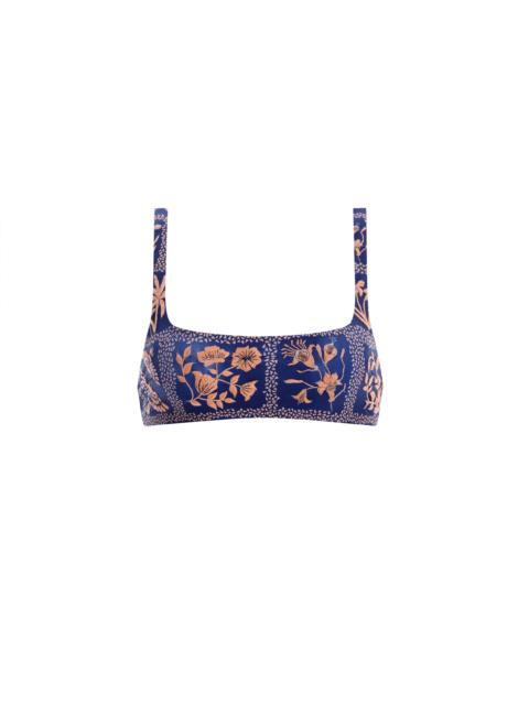 Agua by Agua Bendita Havana Ipanema indigo Bikini Top