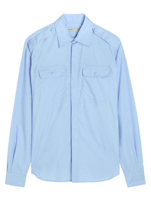 AARON ESH Aaron Esh Military Cotton-poplin Shirt