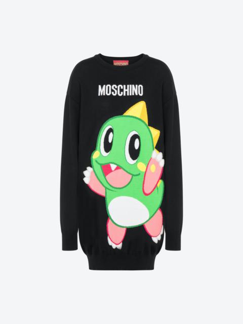 Moschino CHINESE NEW YEAR WOOL DRESS