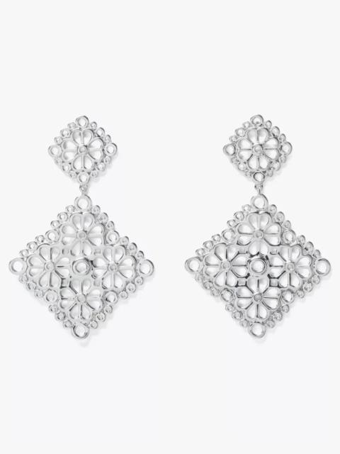 kate spade Spade Flower Lace Drop Earrings