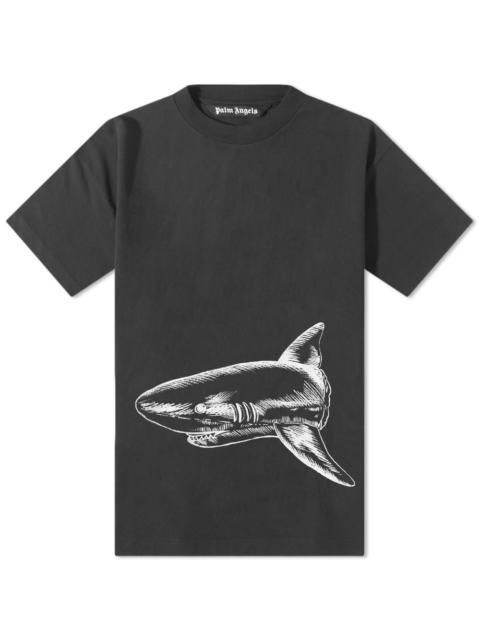 Palm Angels Palm Angels Broken Shark T-Shirt