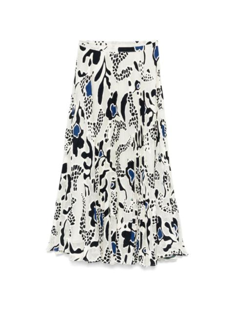 ULLA JOHNSON Faun midi skirt