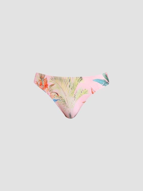 L'AGENCE Women's Nicole Colorful Palm Bikini Bottom - Multi