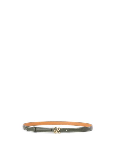 Loewe L buckle belt in smooth calfskin