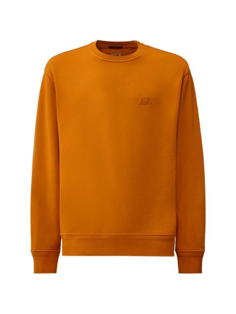 C.P. Company logo crew-neck sweater
