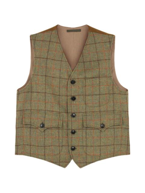 FORTELA Dean check-pattern vest