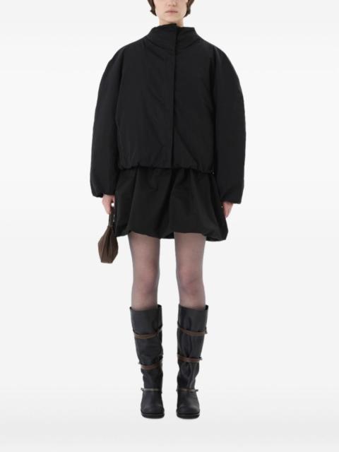 AMOMENTO padded raglan short jacket