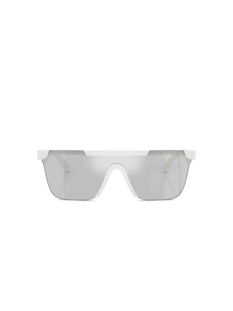 Burberry shield-frame sunglasses