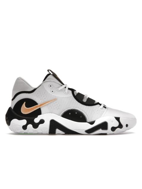 Nike PG 6 White Black Orange Chalk