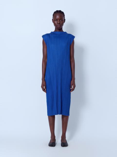 Pleats Please Issey Miyake July Pleated Midi Dress