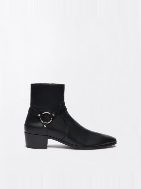 TOM FORD SUPPLE LEATHER CLINT BOOT