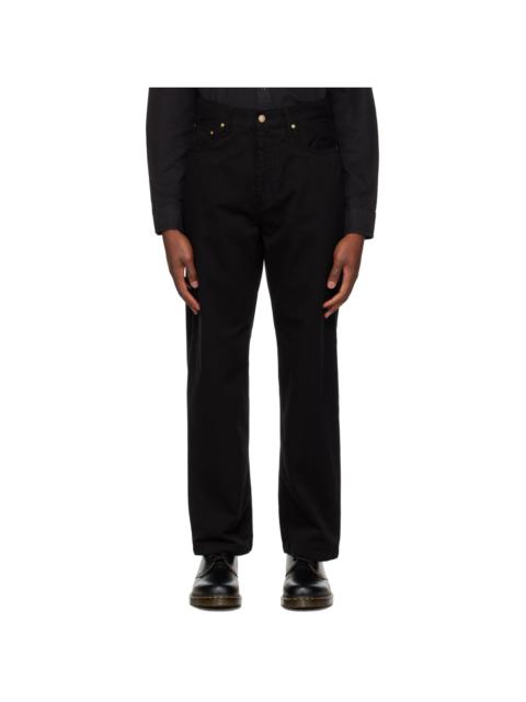 Black Derby Trousers