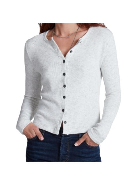 ASKK NY Heather Rib Cardigan