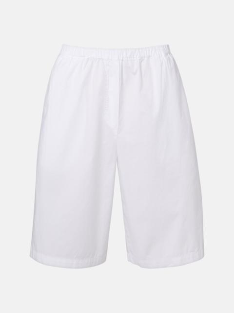 velvet Tomoko cotton poplin shorts