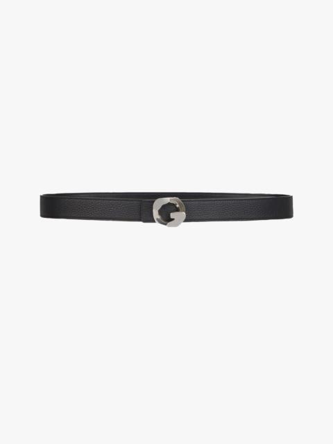 Givenchy G CHAIN BUCKLE BELT IN LEATHER