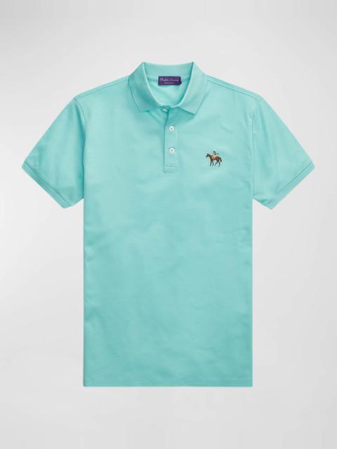 Men's Logo-Embroidered Polo Shirt