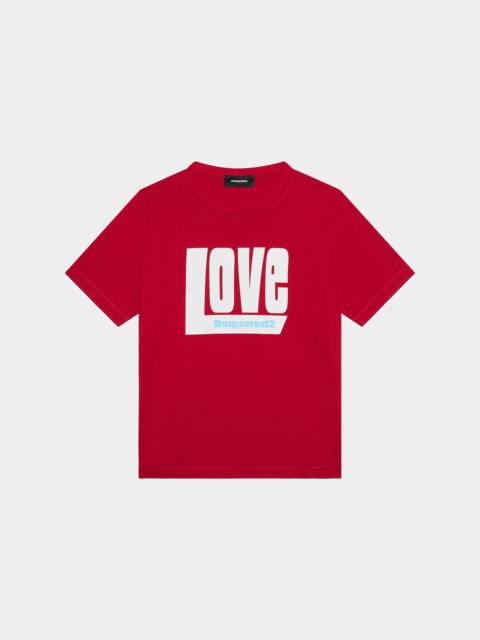 DSQUARED2 D2 LOVE TOY T-SHIRT