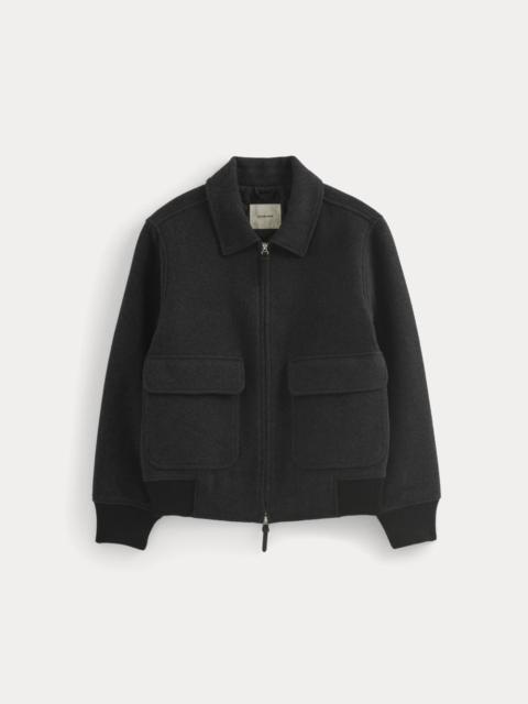 EVERLANE REWOOL FLIGHT JACKET