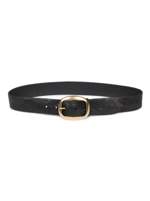 Isabel Marant Women's Dara Leather Belt - Black