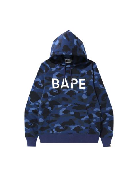 Bape Color Camo Pullover Hoodie 'Navy'