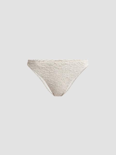 PatBO Women's Silversand Knit Bikini Bottom - Green