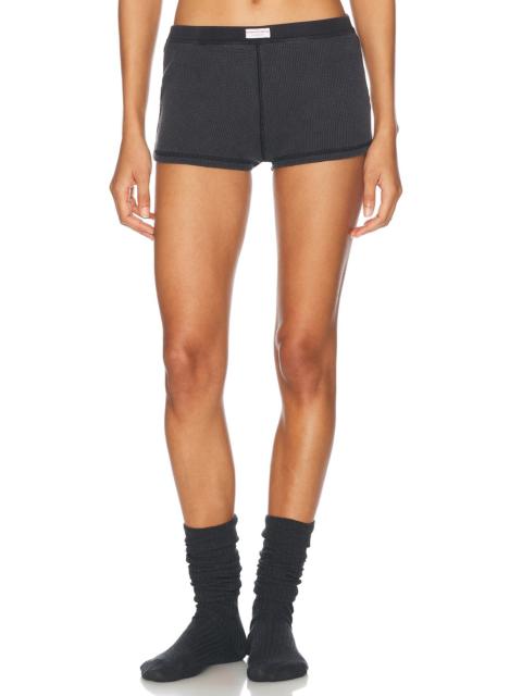 Alexander Wang Waffle Mini Short