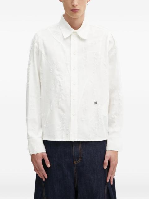 ADER error distressed shirt