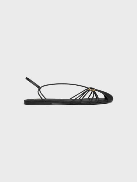 CELINE COCKTAIL SANDAL IN GOATSKIN