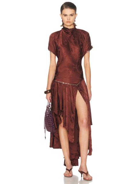 SIEDRÉS Maren Open Back Asymmetric Dress