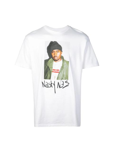 Supreme Nasty Nas print T-shirt