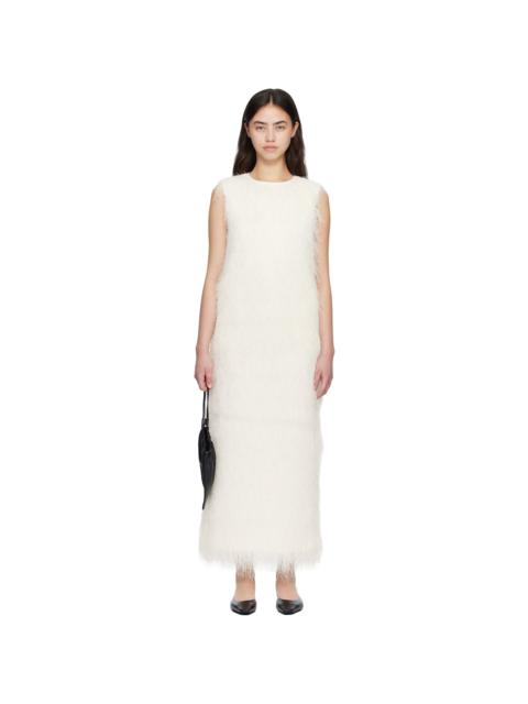Loulou de Saison White TIWA Fringed Maxi Dress