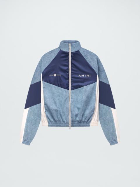 CHAMBRAY RETRO TRACK JACKET