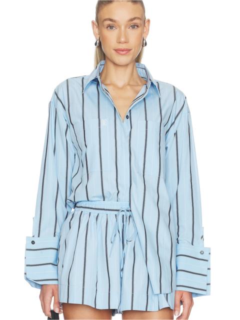 SHONA JOY Saxon Oversized Shirt