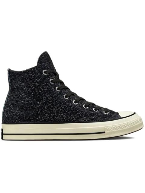 Converse Chuck Taylor All Star 70 Hi Black Hairy Suede