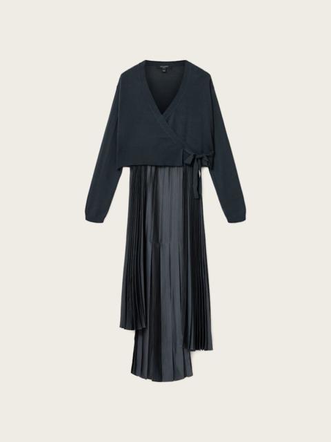 ALLSAINTS LUCILLE 2-IN-1 DRESS