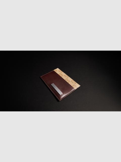 GUCCI Card case with metal tag